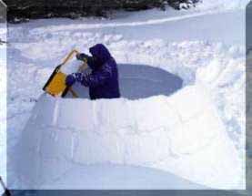 ICEBOX® Igloo Tool - Grand Shelters Igloo Building Tools For Snow Camp