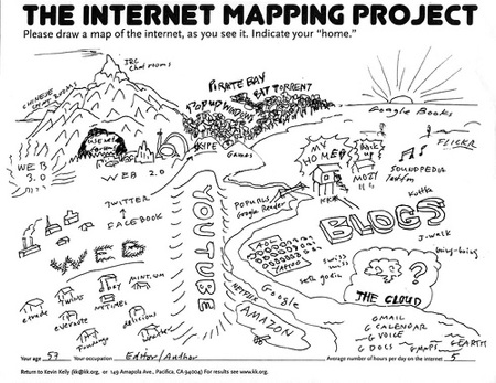 map of the internet xkcd