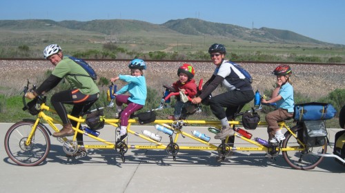 5 man tandem bike