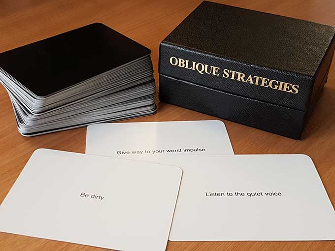 oblique strategies list complete