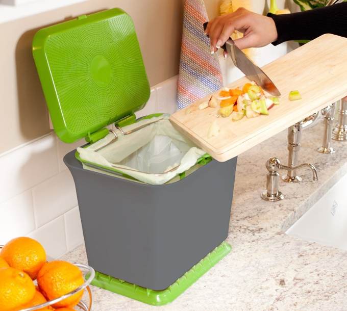 Countertop Compost Pail - Lee Valley Tools