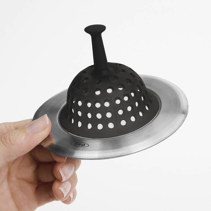 OXO Sink Strainer-Stopper + Reviews