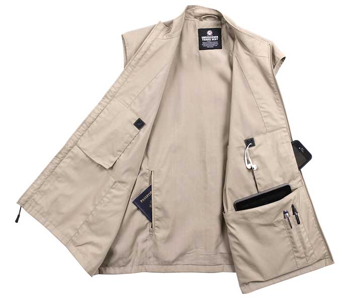 Rothco Undercover Travel Vest – Cool Tools