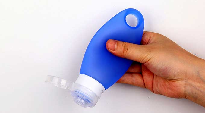 Refillable Silicone Squeeze Bottles