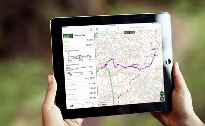 backcountry gps tracks