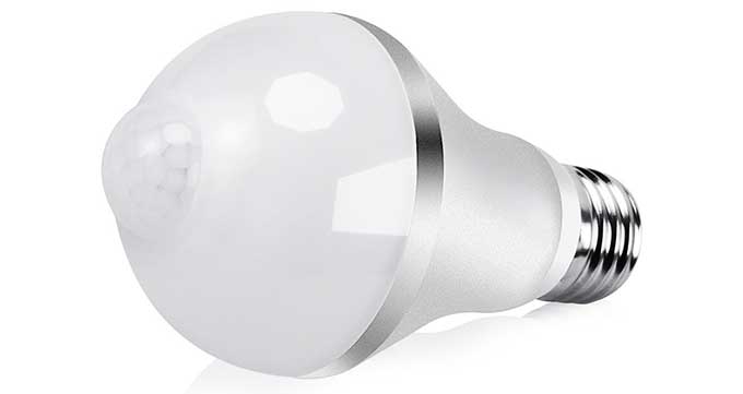 lightbulb with motion sensor