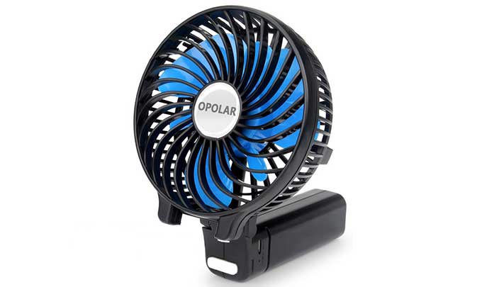 strongest battery powered fan
