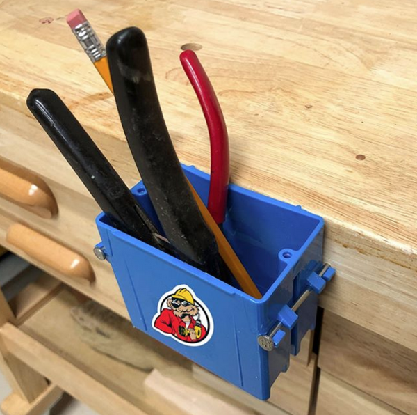 Thinking outside the (junction) box. Another great tip from Acme Tools.