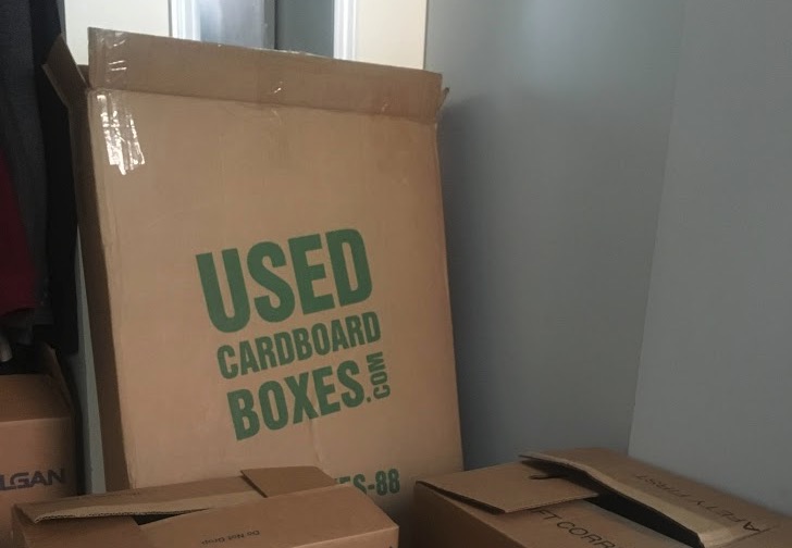 Used deals packing boxes