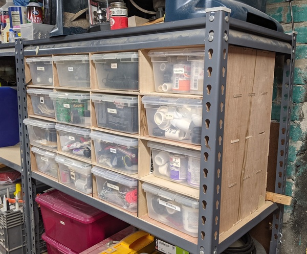 Cut your own flat-pack storage rack.