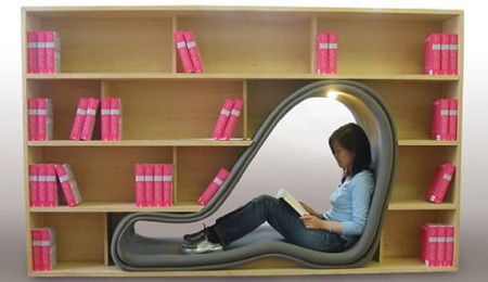 Cave-Bookcase