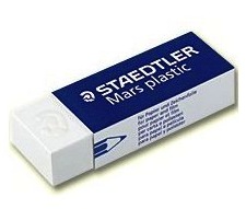 Staedtler Mars Plastic Eraser - Color: White.jpeg